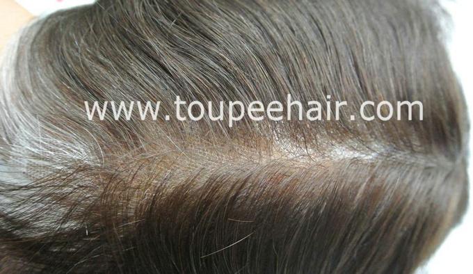 Swiss lace invisible hair part