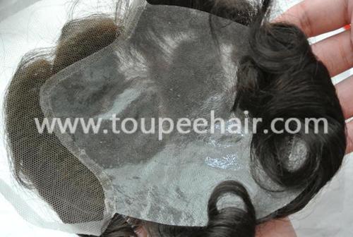Super thin Skin with Swiss Lace front hair systems TH131