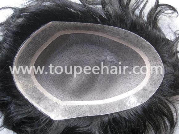 Durable and natural toupee for men TH133
