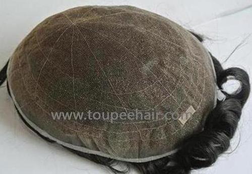 All French lace men's toupee in stock SFF