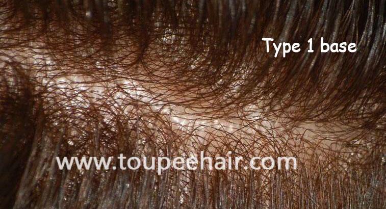 Type 1 v-looped invisible super thin skin base